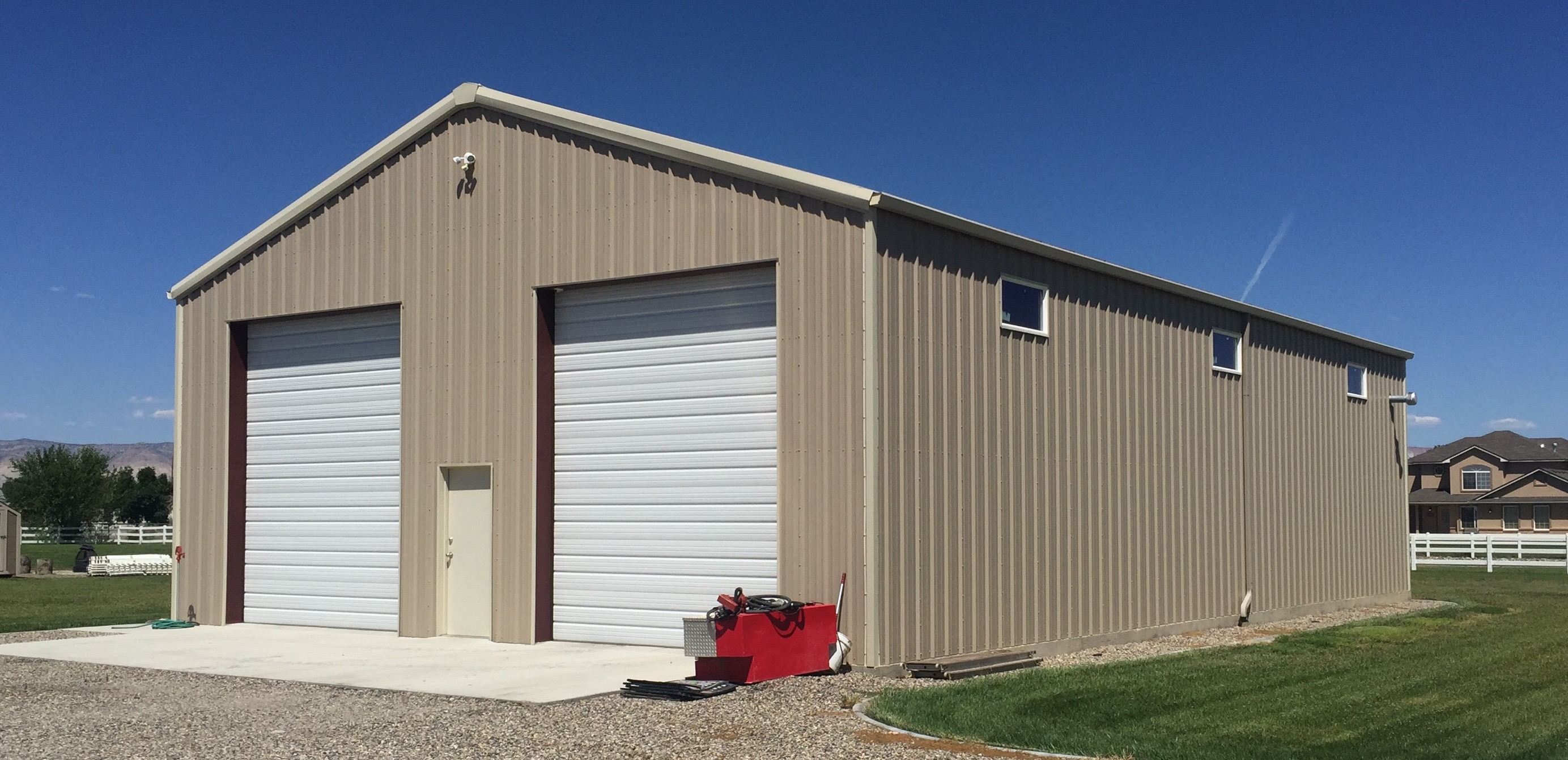 40 x 65 x 15 Armstrong Steel Building in Grand Junction, Colorado